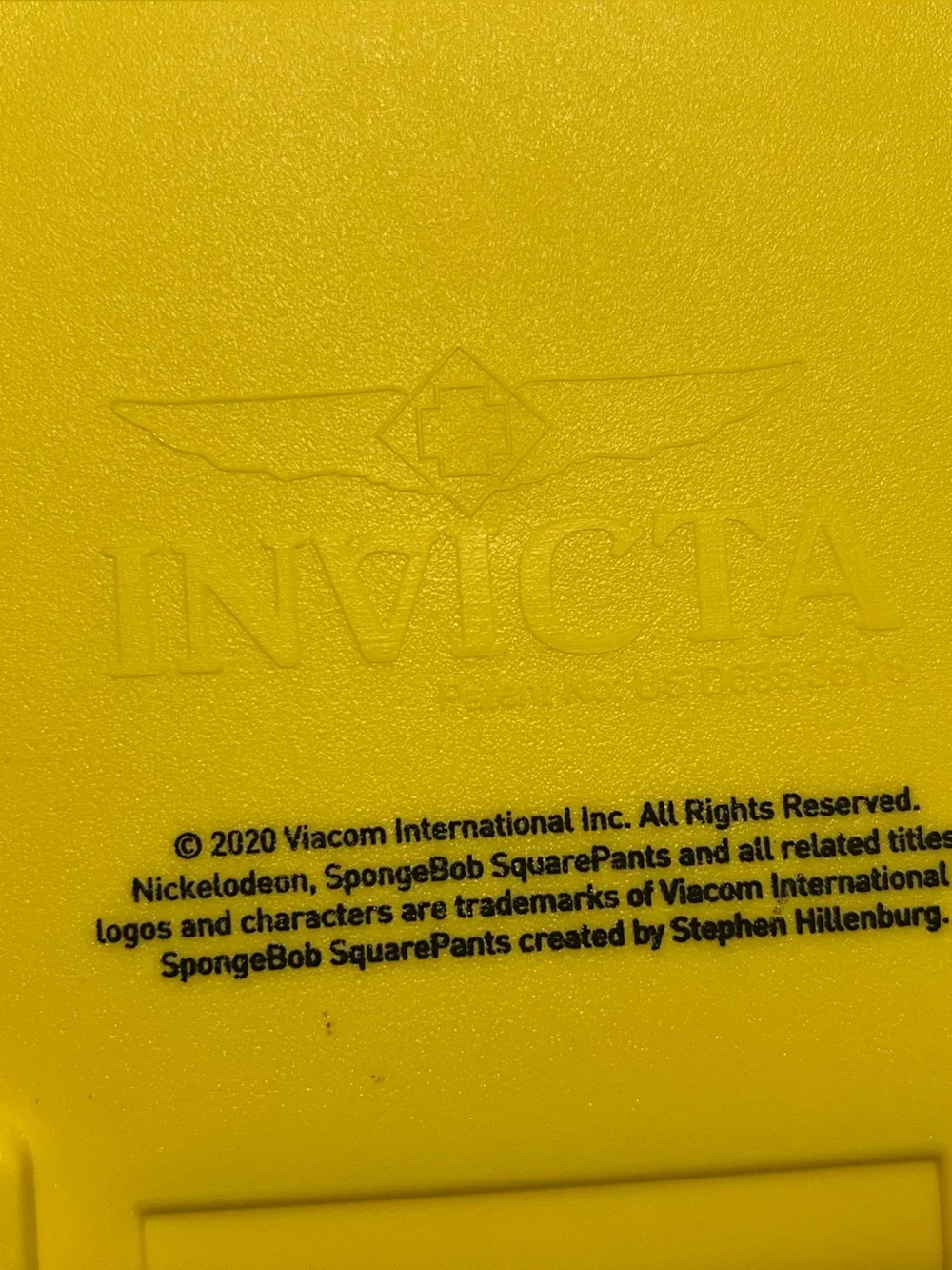 INVICTA/SPONGEBOB COLLAB 3 SPACE WATCH CASE / COLLECTIBLE